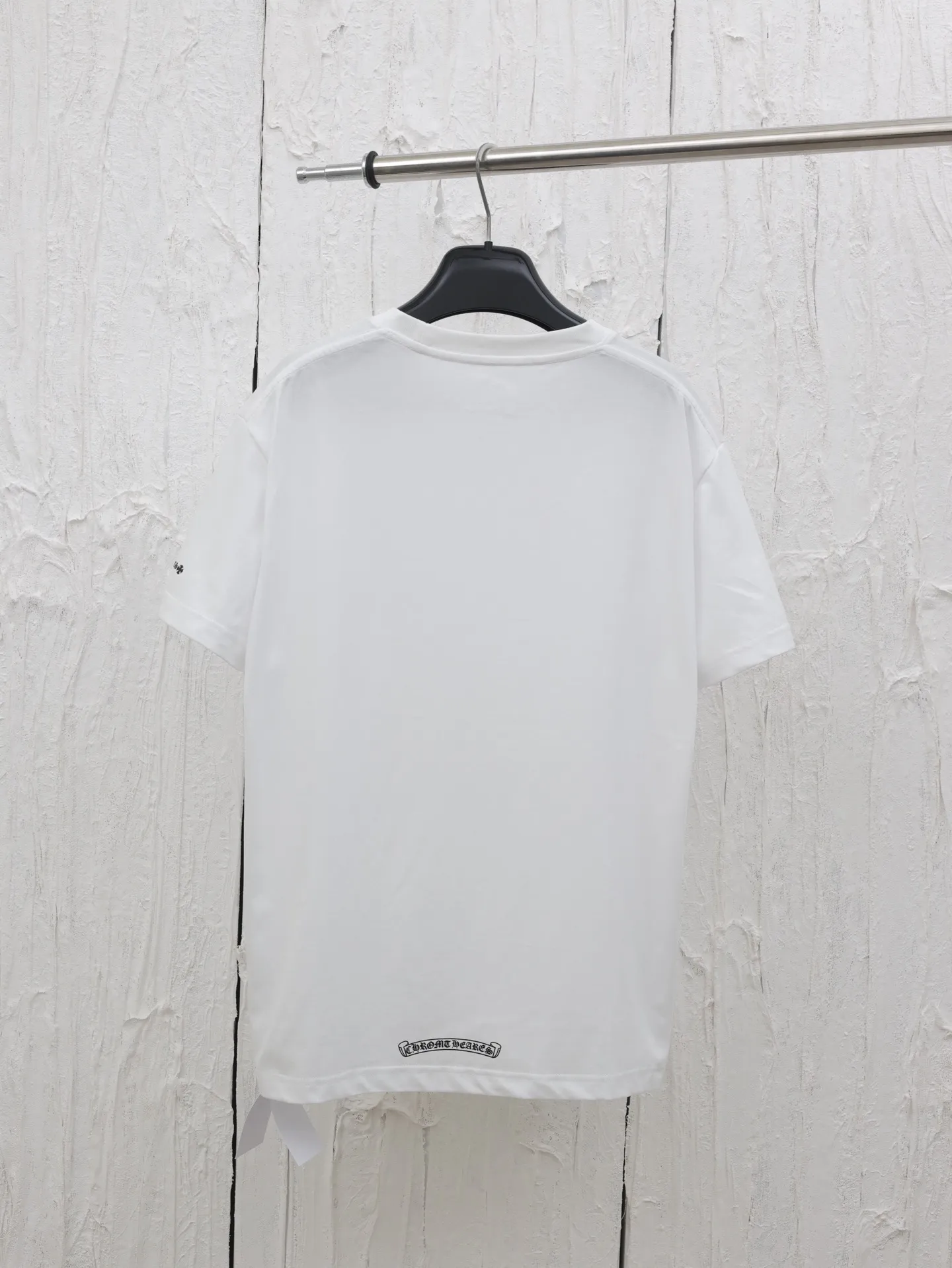 🅿️280 Chrome Hearts*/Chrome Hearts 25 new style Sanskrit letter printed short-sleeved T-shirt with collar Size: S/M/L
